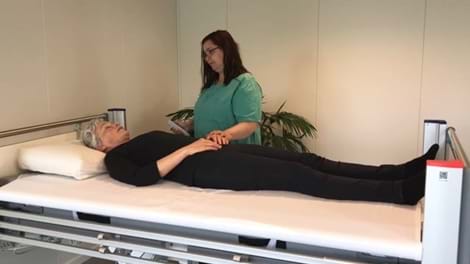 Lateral patient transfer with VENDLET Standard