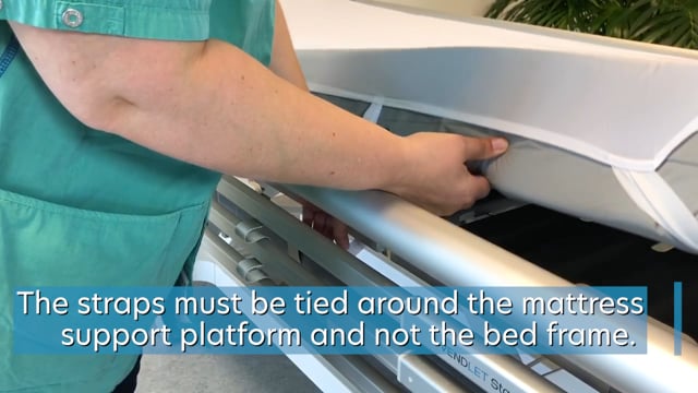 How to attach a slide sheet on VENDLET Standard