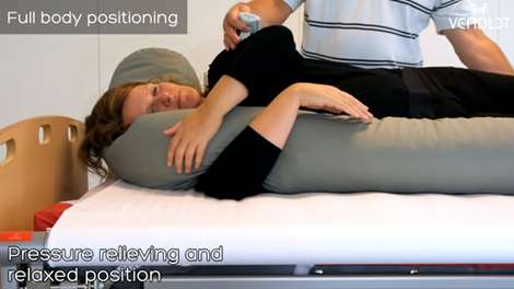 Full body positioning with LEJRELET Tube 250