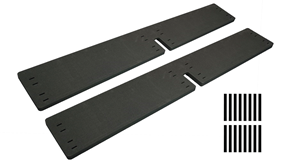 Side rail bumper