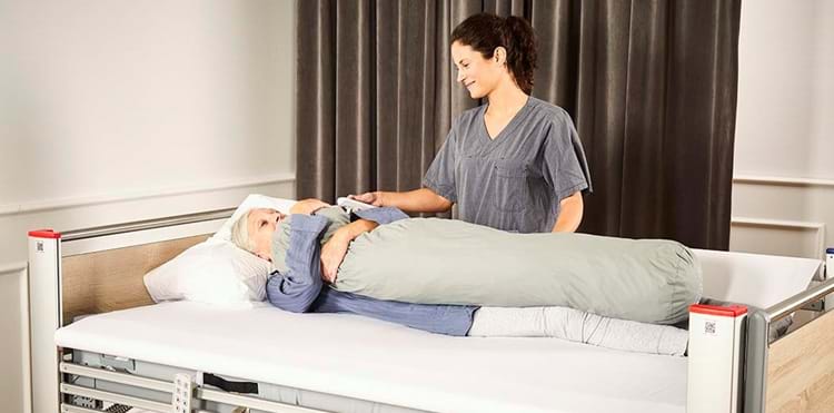 Tactile stimulation using support cushions