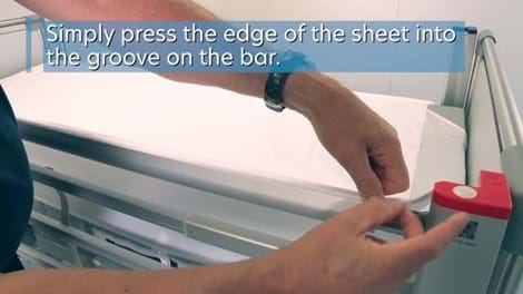 Attach a turning sheet on VENDLET Basic