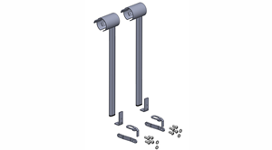 Side rail extension set